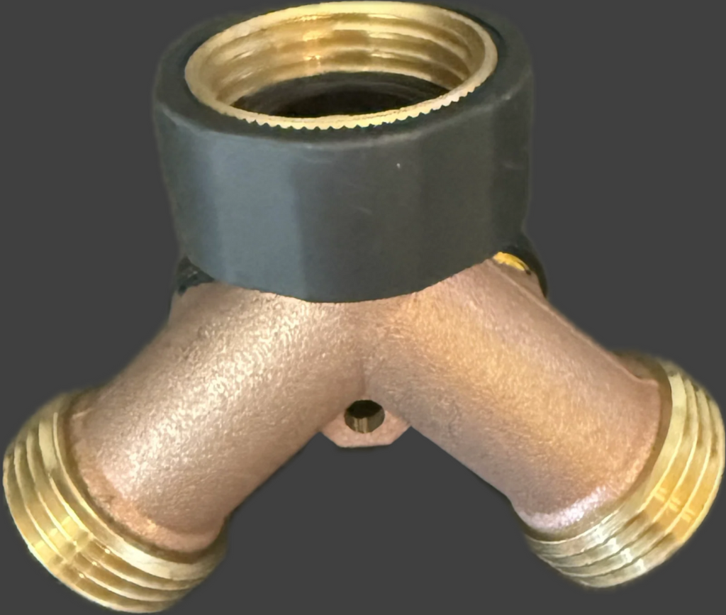 2 WAY HOSE SPLITTER