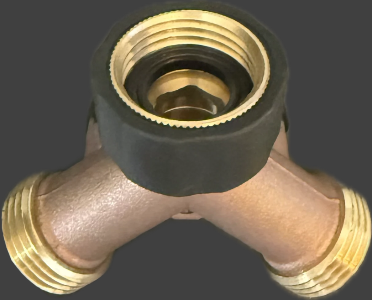 2 WAY HOSE SPLITTER