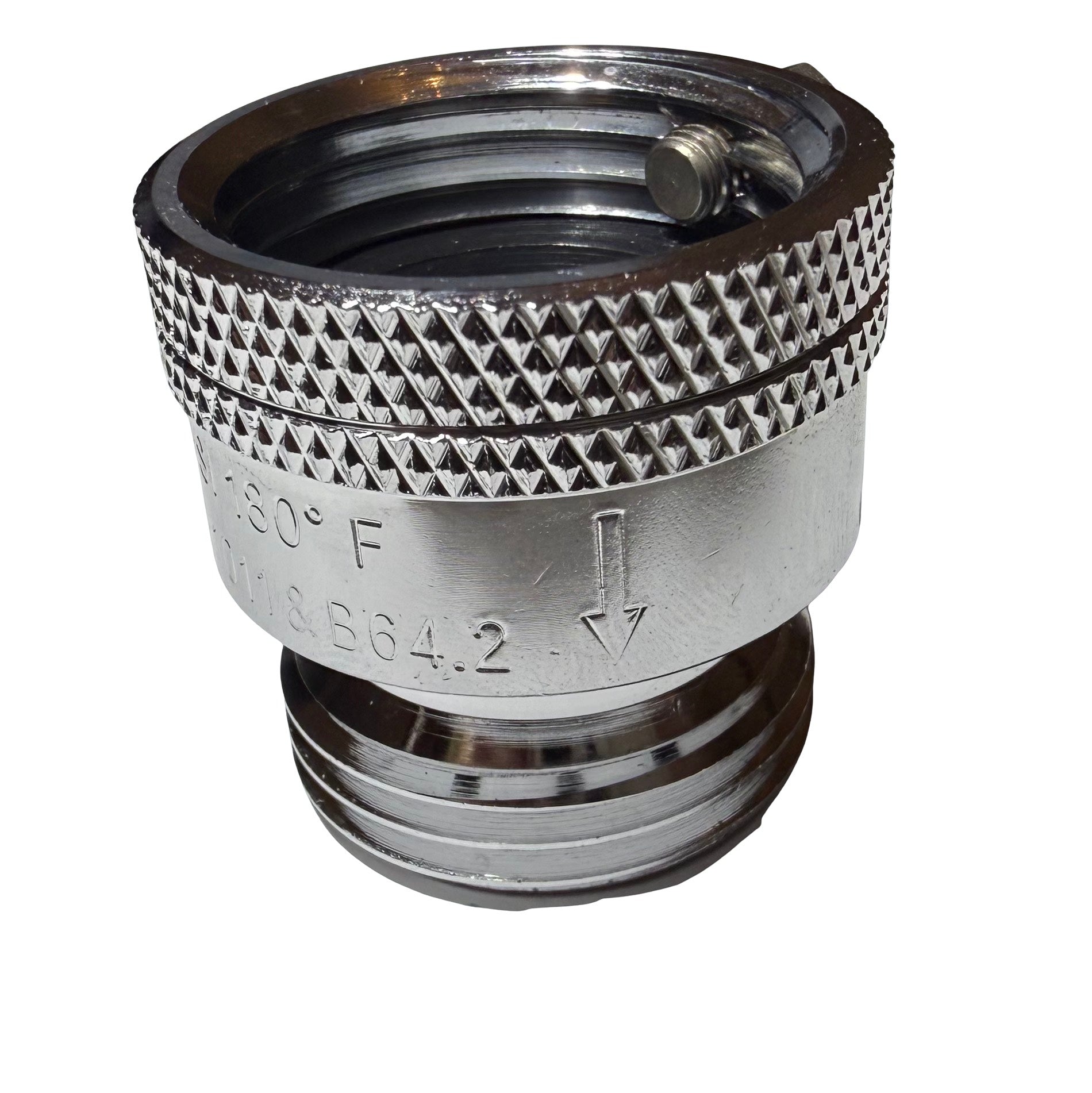 Chrome lead free vacuum breaker