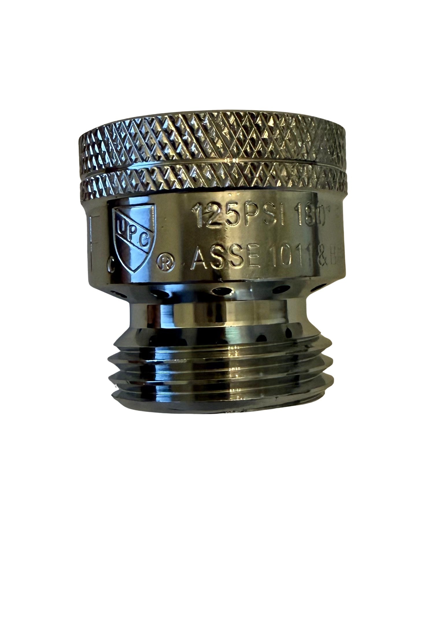 Chrome lead free vacuum breaker